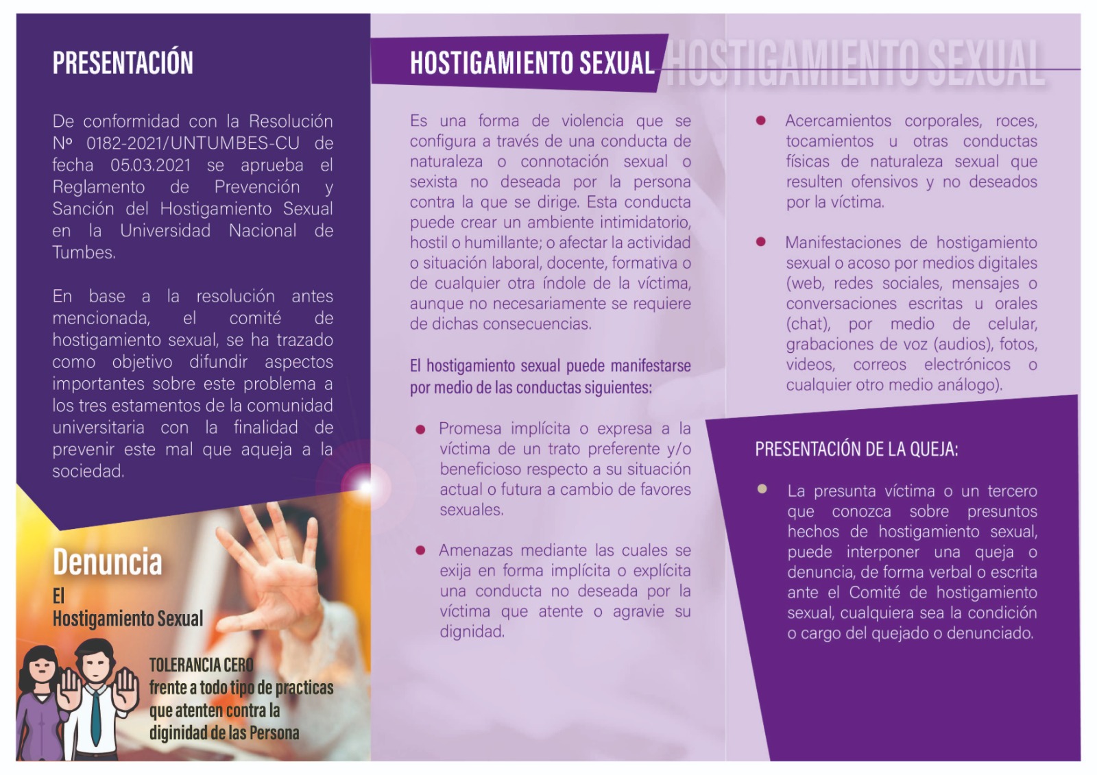 Detengamos el hostigamiento sexual