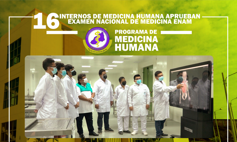 Internos de Medicina Humana aprueban Examen Nacional de Medicina – ENAM